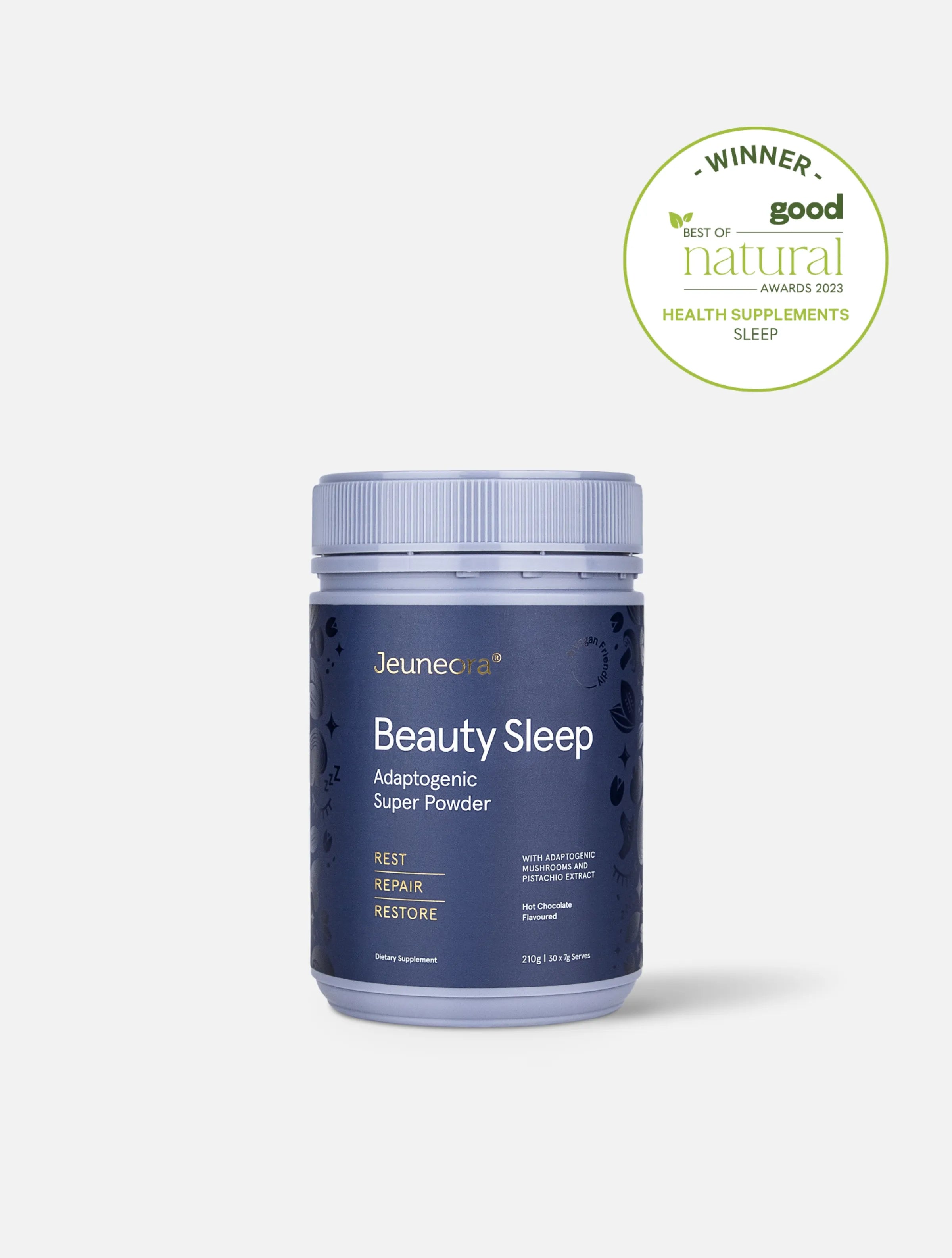 Beauty Sleep™ Adaptogenic Super Powder - Hot Chocolate-flavoured