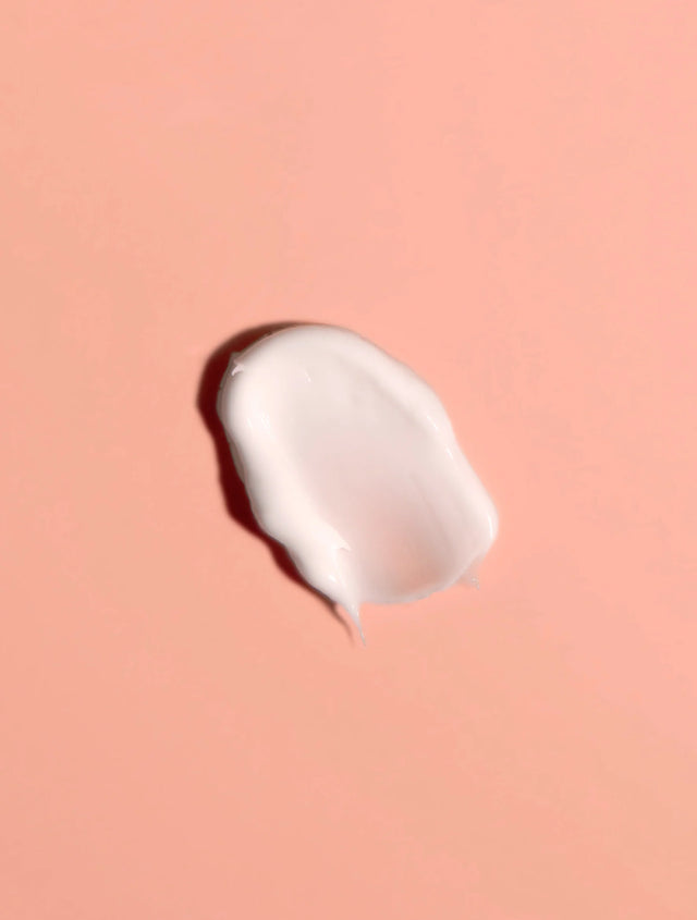 GoLightly skincare texture on pink background