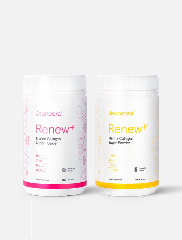 Renew+® Marine Collagen Super Powder Twin Pack - Mixed Berry/Pineapple